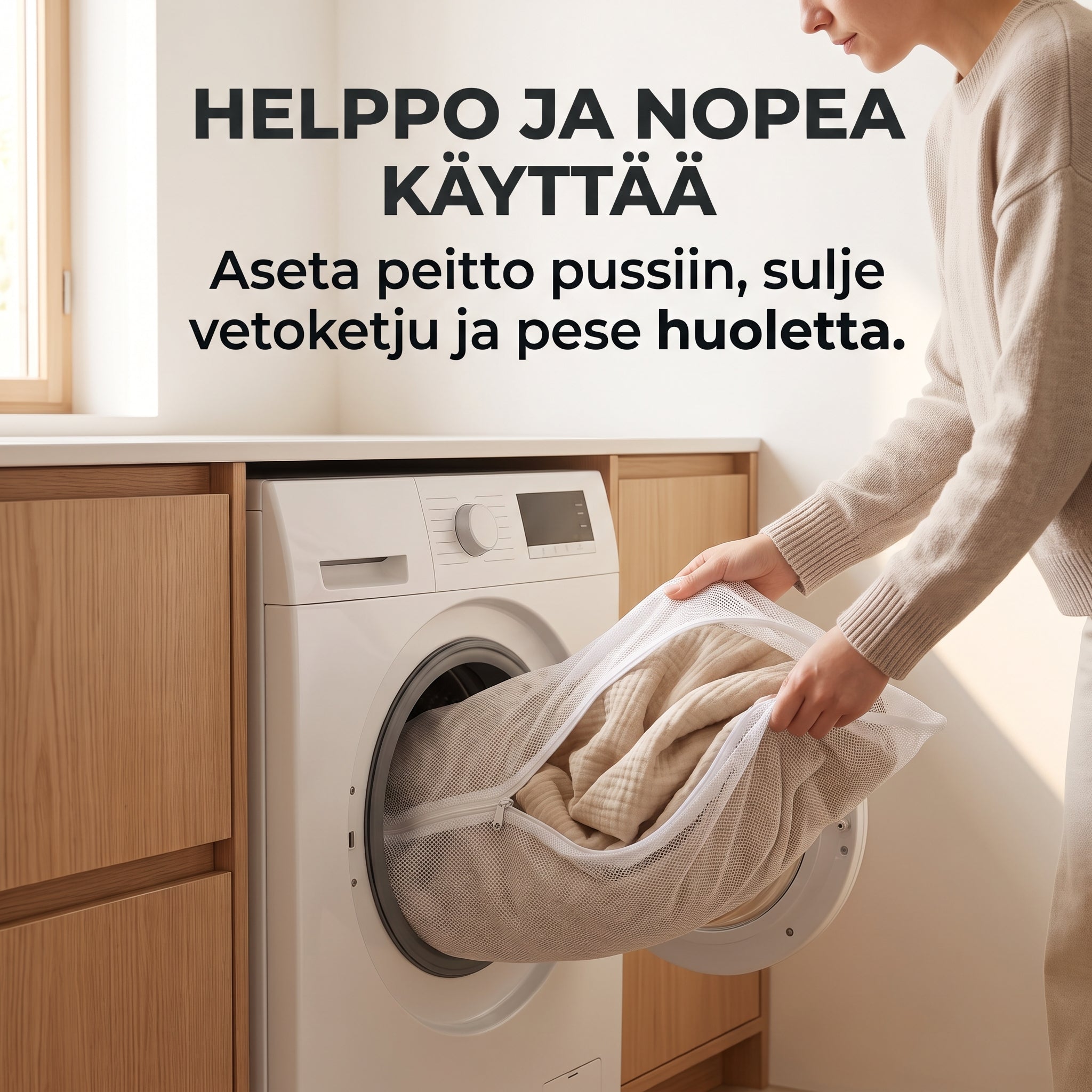 Musliinipeiton pesupussi
